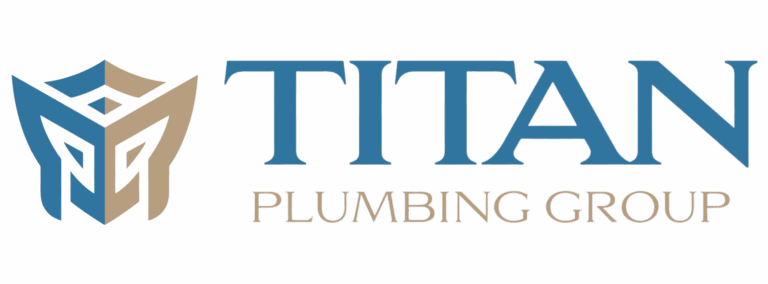 The logo for the home services company Titan Plumbing Group